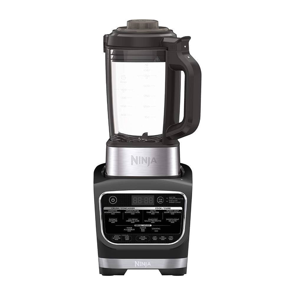 1400W Cold & Hot Blender with 64-Oz. Nonstick Glass Pitcher, Black