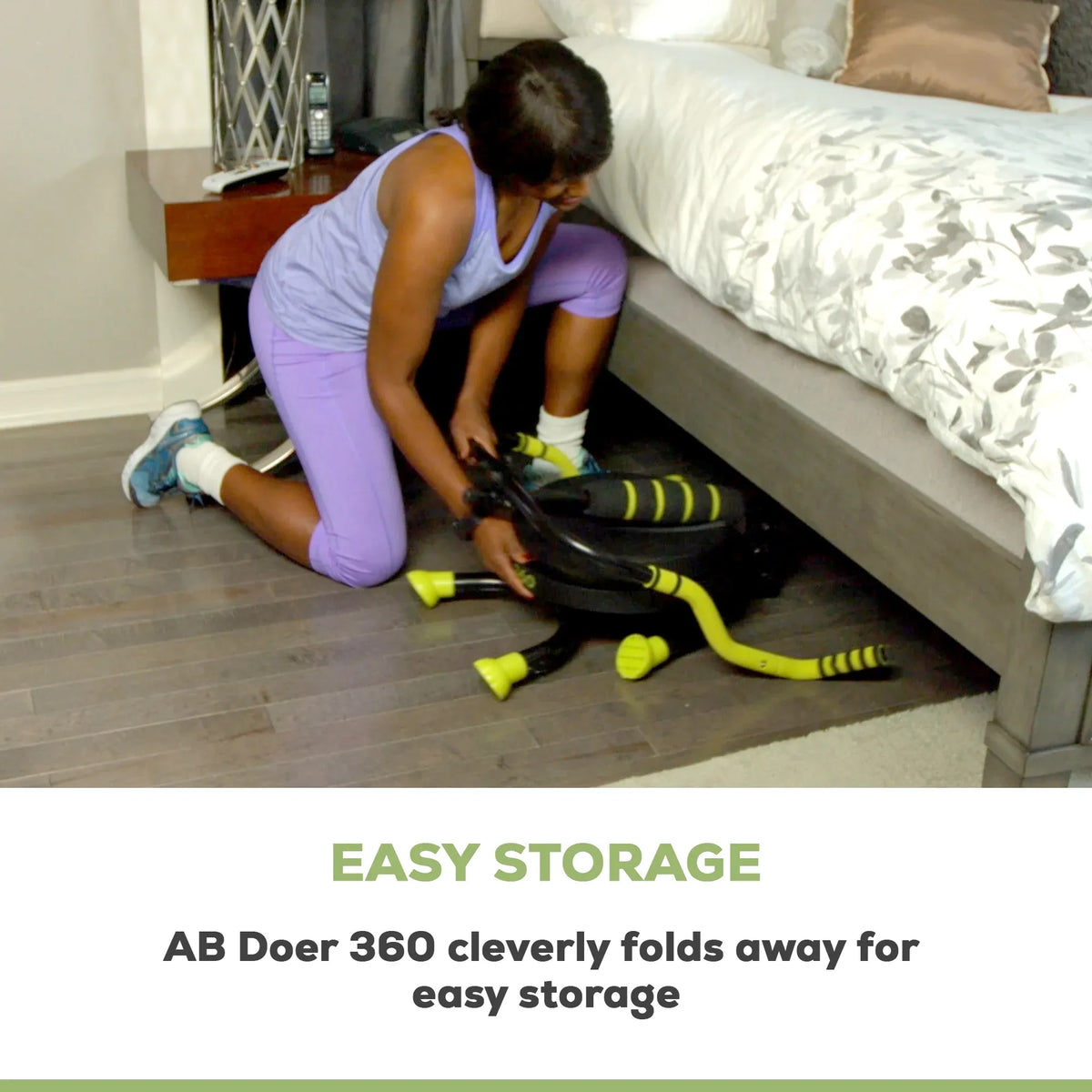 360 Fitness System with Back Roller for Abdominal and Total Body Workouts