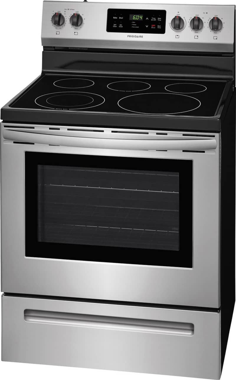 30-Inch Stainless Steel Electric Range
