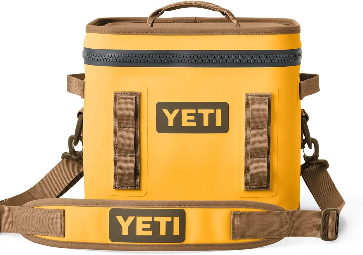 12-Can Portable Soft Cooler, Insulated Waterproof Cooler Bag with Adjustable Shoulder Strap, Compact Leak-Resistant Design for Camping, Hiking, Travel and Outdoor Activities