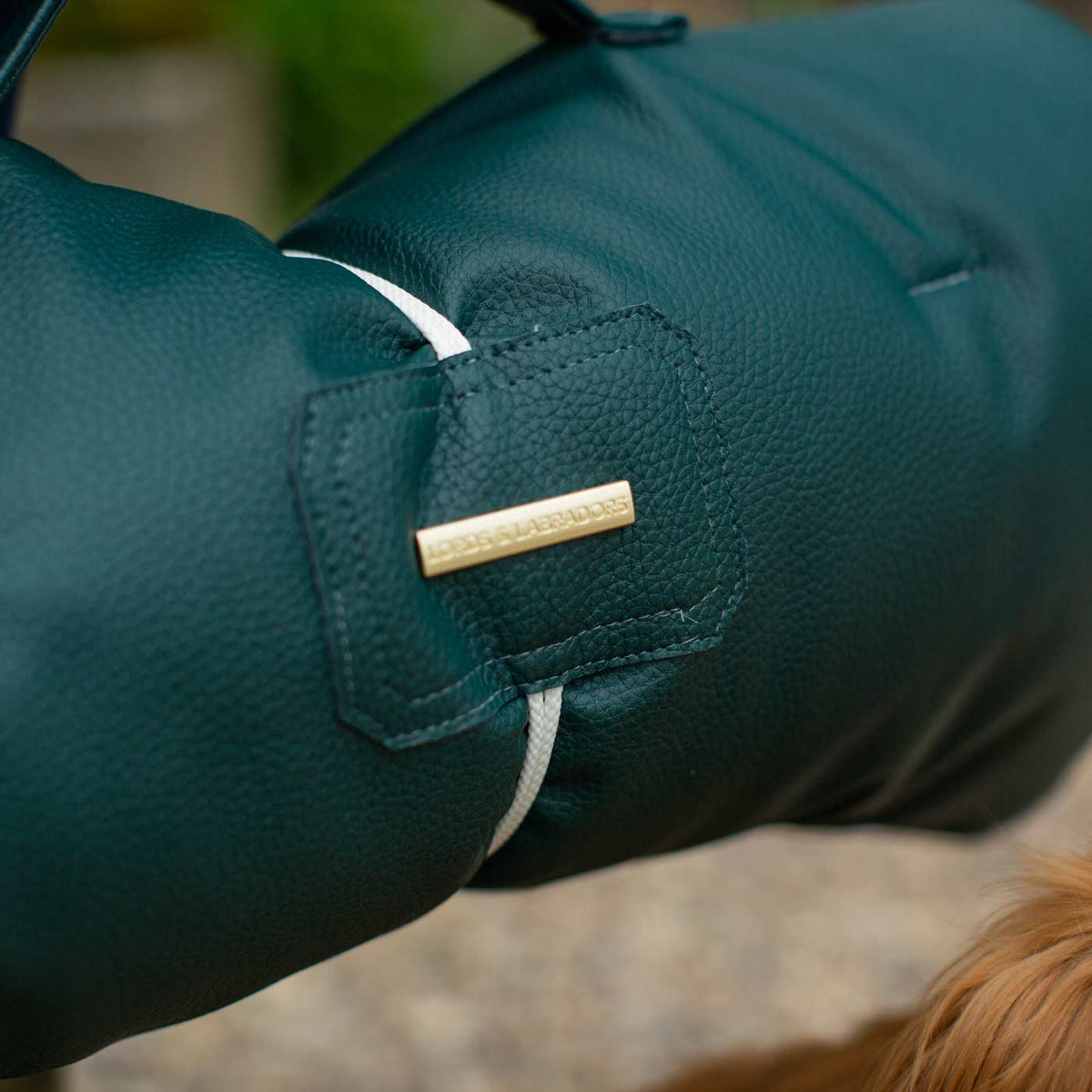 Travel Mat in Forest Rhino Faux Leather