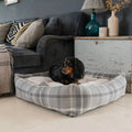 Box Bed For Dogs in Balmoral Tweed