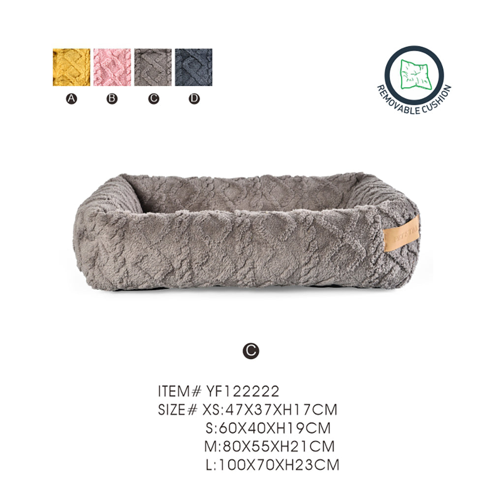 Rectangle Pet Bed Luxury Puppy Beds