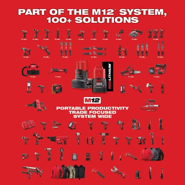 12V Brushless Cordless 3/8-Inch High-Speed Ratchet Kit with 2 Batteries, Charger and Bag