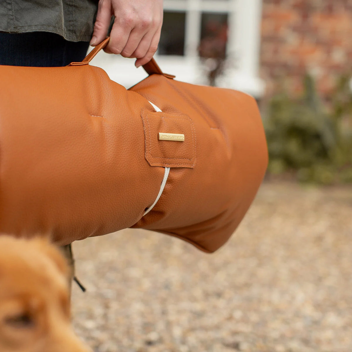 Travel Mat in Ember Rhino Faux Leather