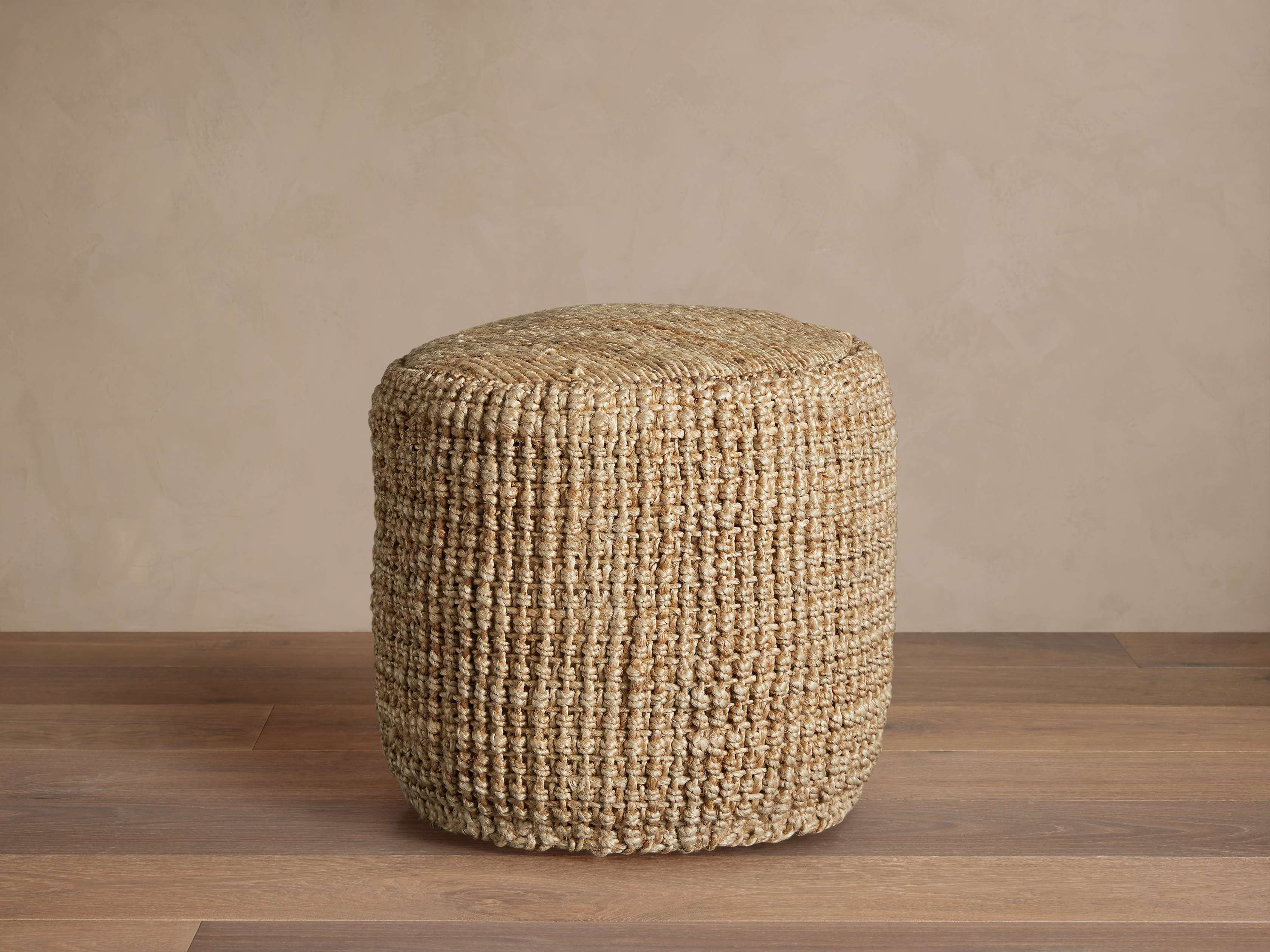 Laos Jute Pouf