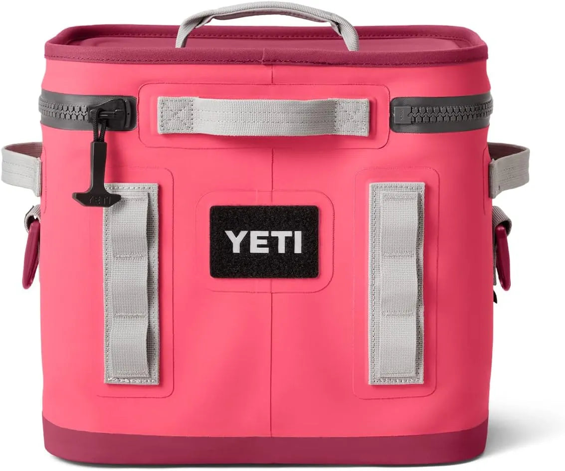 12-Can Portable Soft Cooler, Insulated Waterproof Cooler Bag with Adjustable Shoulder Strap, Compact Leak-Resistant Design for Camping, Hiking, Travel and Outdoor Activities