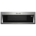 30-Inch Low-Profile Microwave Hood, 1000W, Stainless Steel, Dual LED and 4-Speed Ventilation