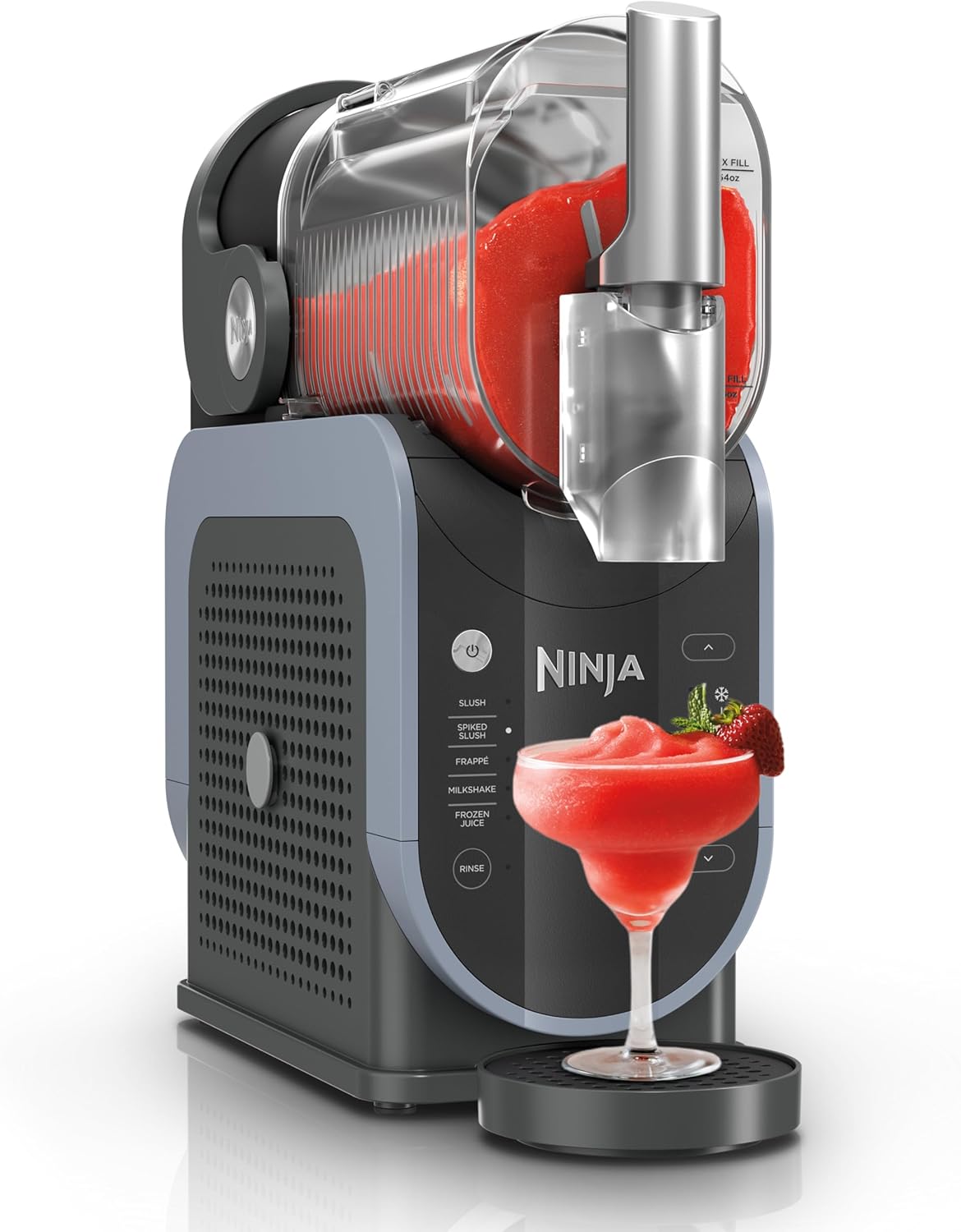 88-Oz Frozen Drink Machine with 5 Presets, Black