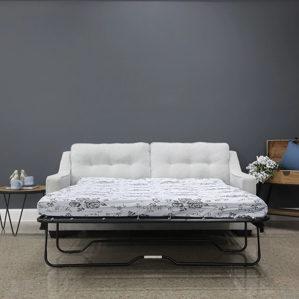 Victoria Queen Sofa Sleeper Light Grey