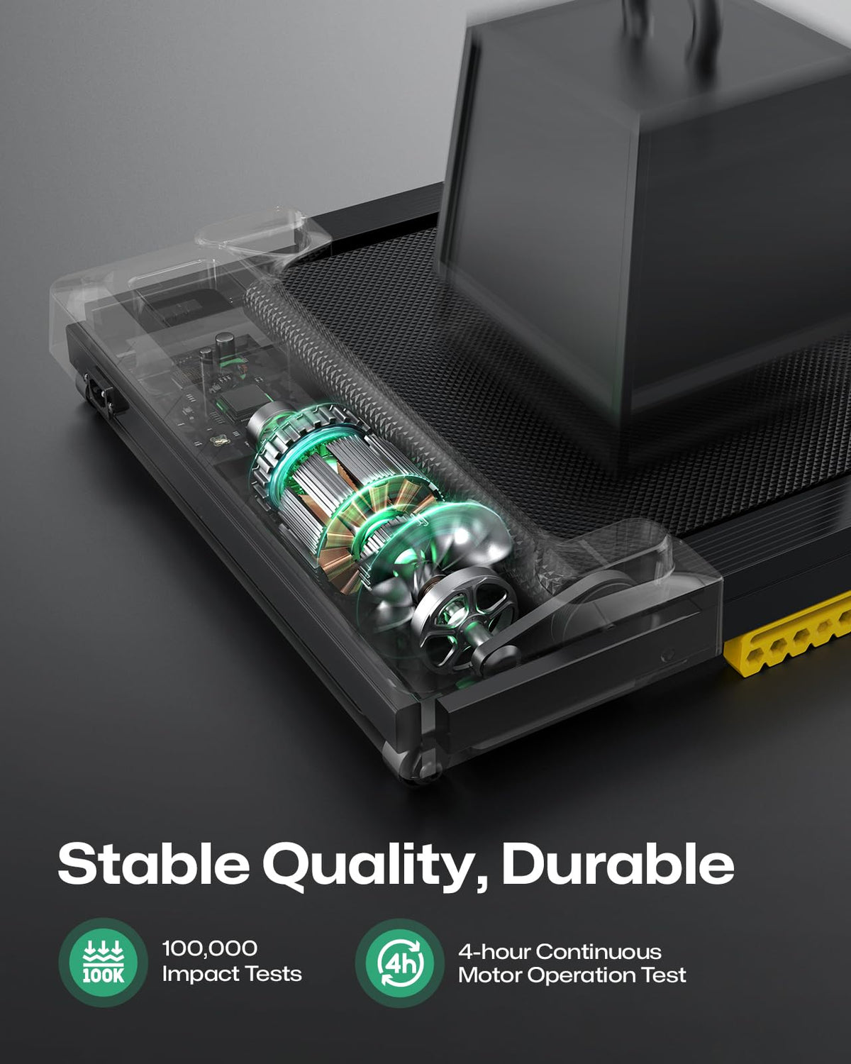 Smart Compact Under-Desk Walking Pad Treadmill