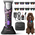 Professional Dog Clippers for Grooming with Detachable Wide Blade