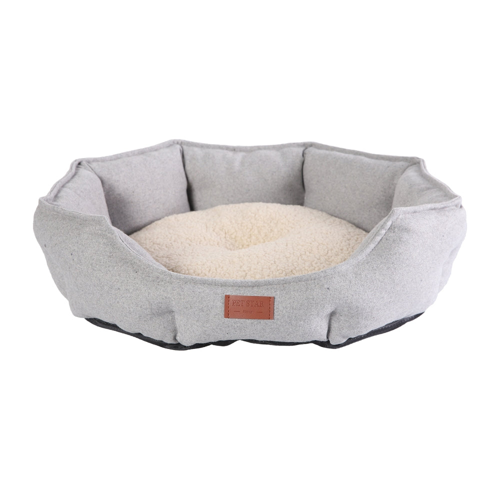 Dog Comfort Bed Soft Pet Bed With Removable Cushion