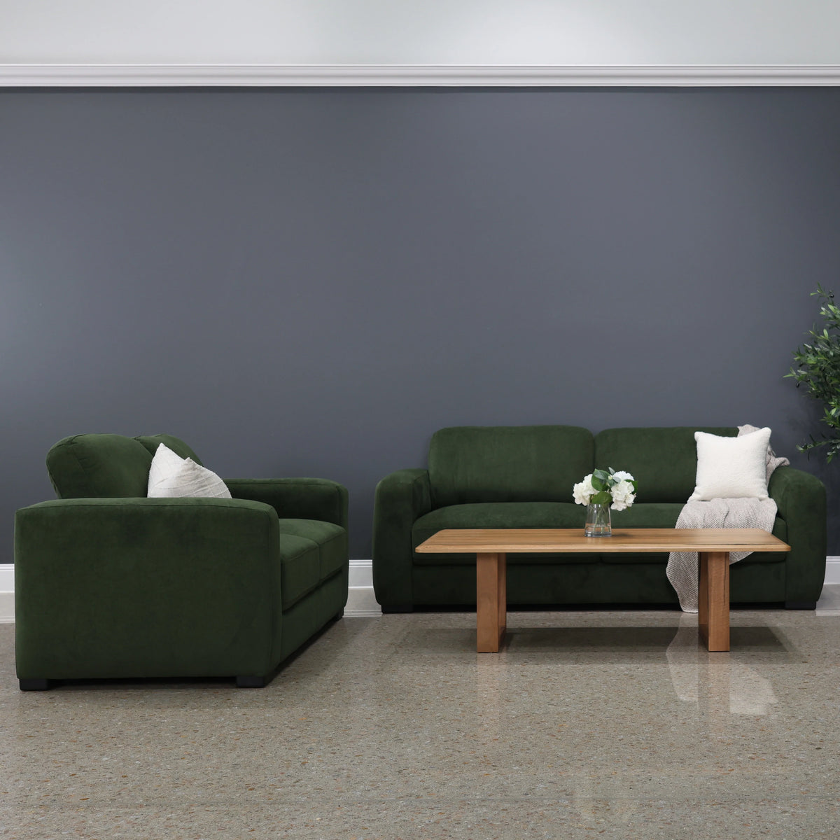 Southport 3 Seater Sofa Forest