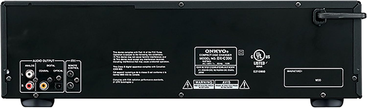 6-Disc CD Changer, Black
