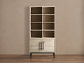 Bookcase with Cabinet Base