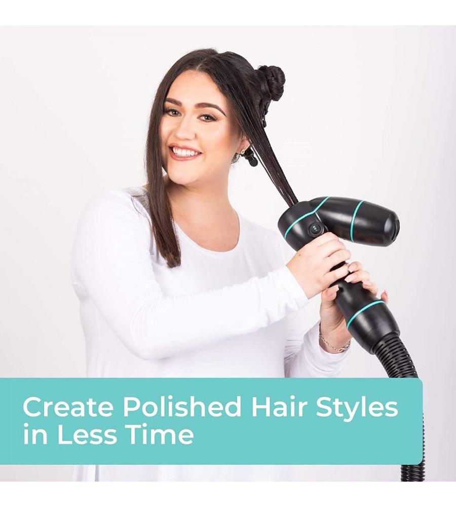 Reverse Air Hair Dryer for Easy Hair Drying and Straightening