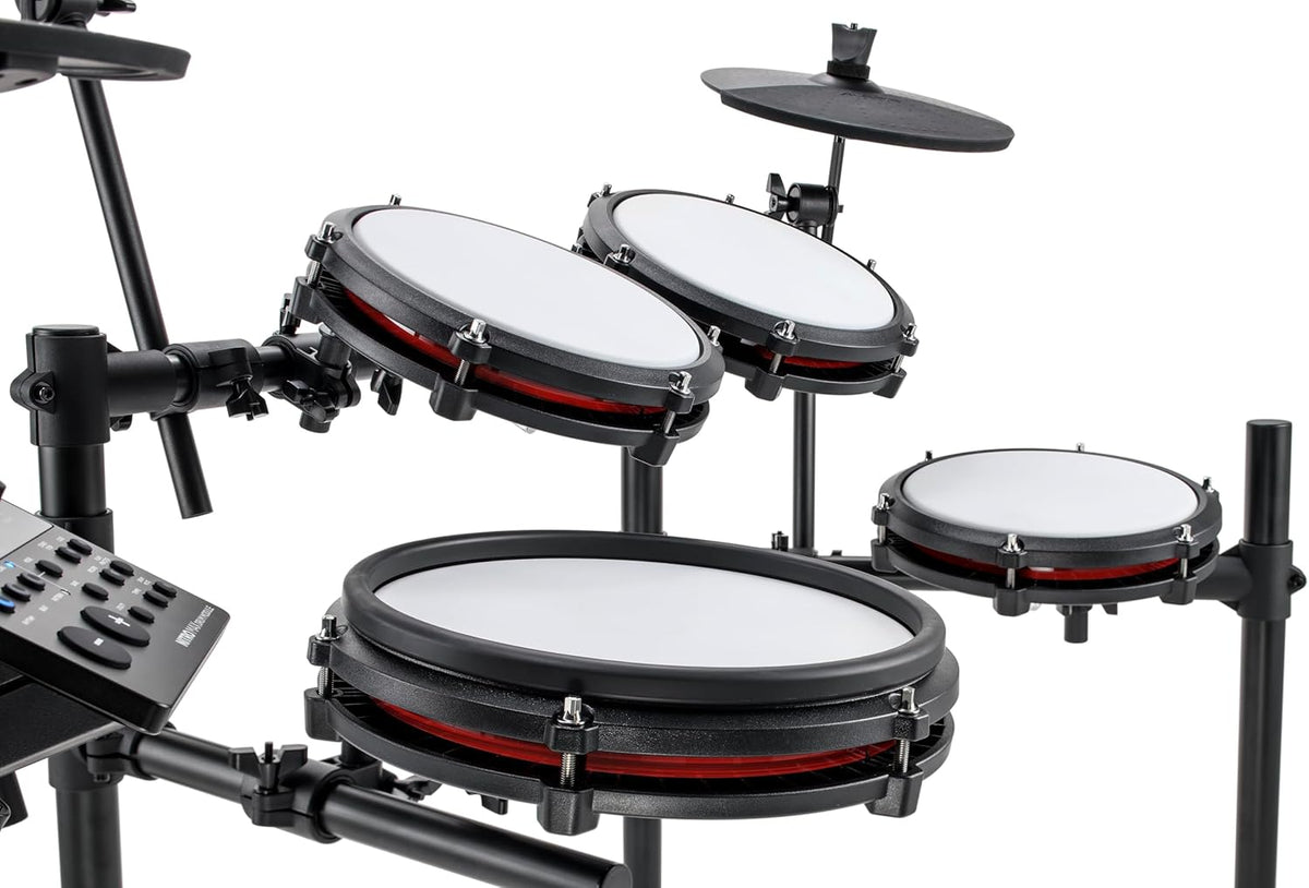 Electronic Drum Set with Mesh Pads and Bluetooth