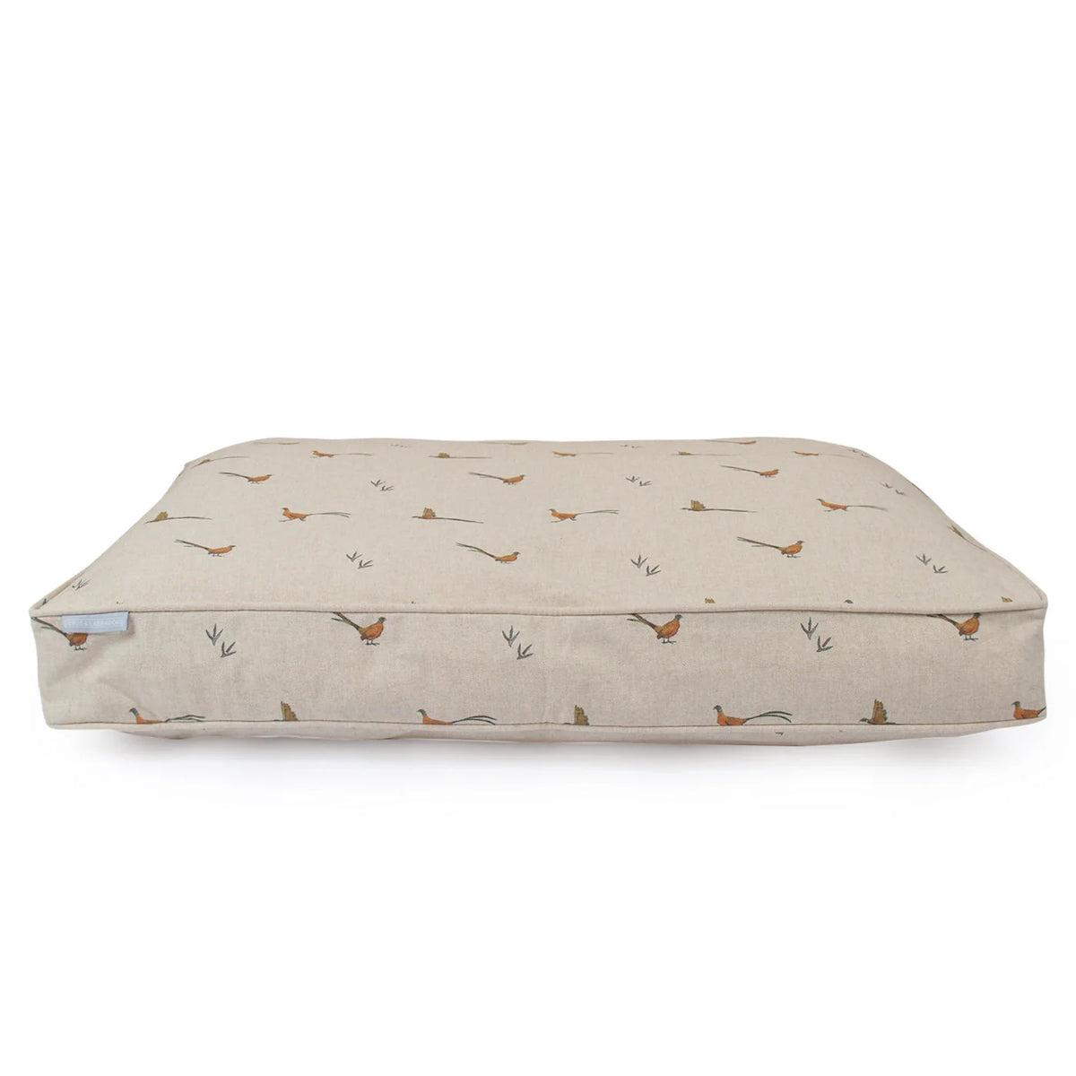 Dog Cushion in Woodland Pheasant