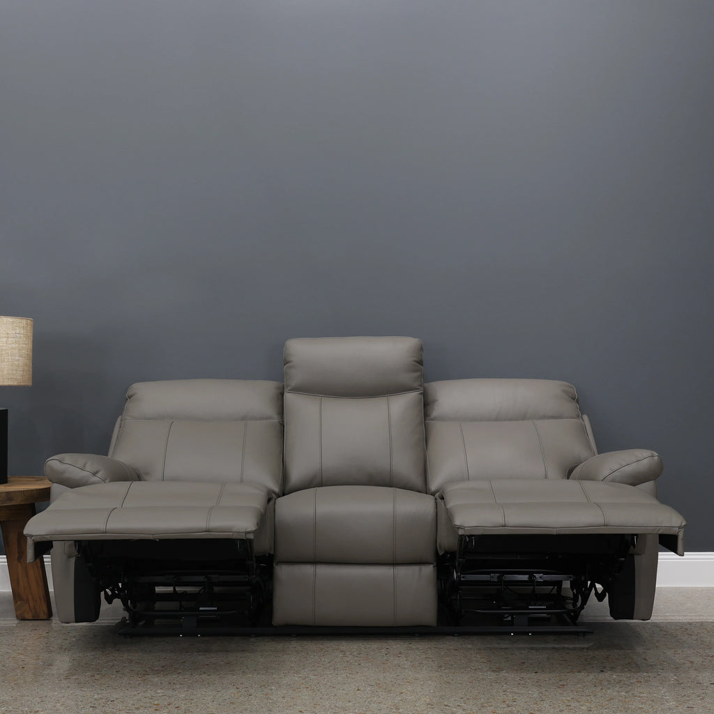 Seymour Electric Sofa Mocha Leather