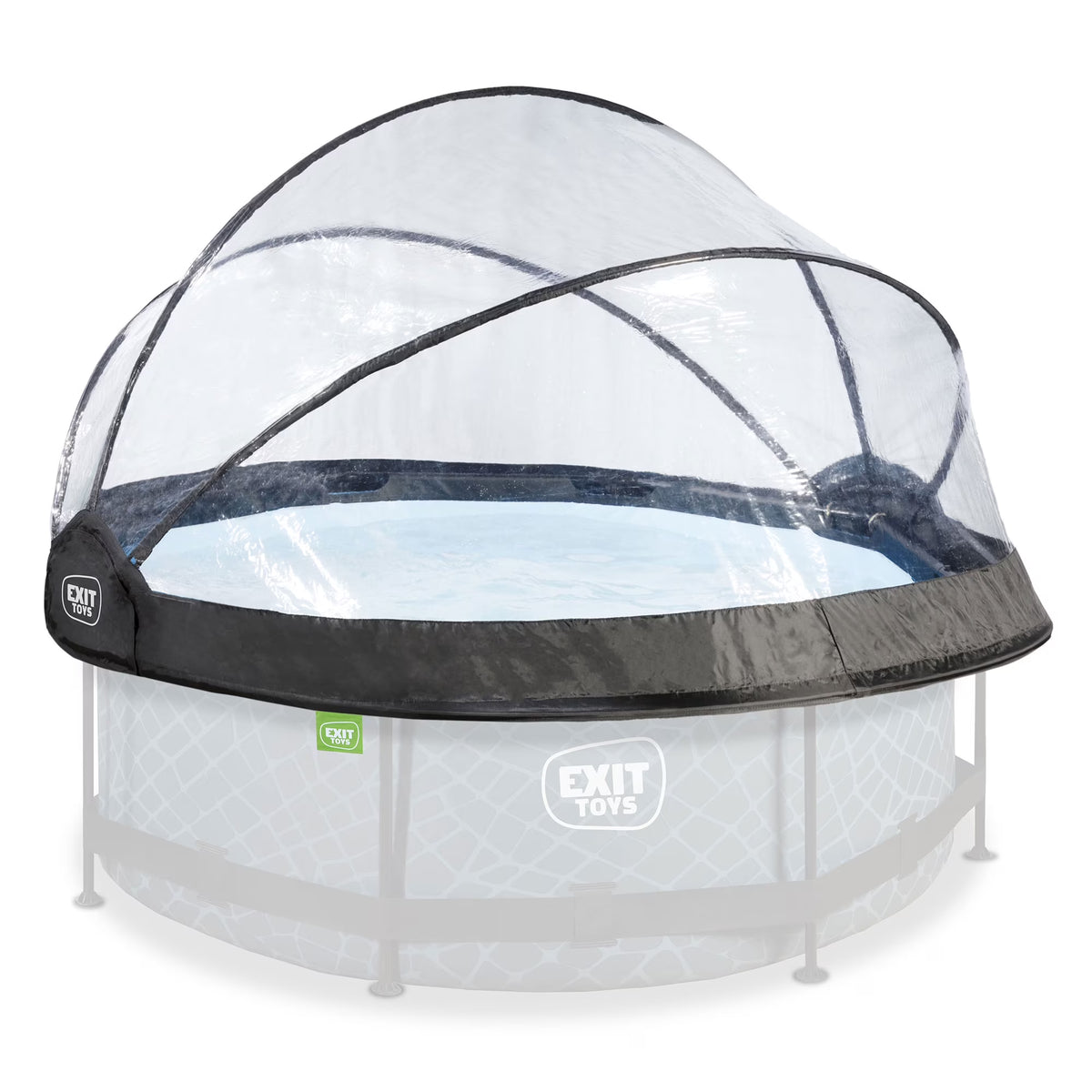 EXIT Toys UV Resistant Pool Covers, PVC Transparent, 104" x 104" x 55"