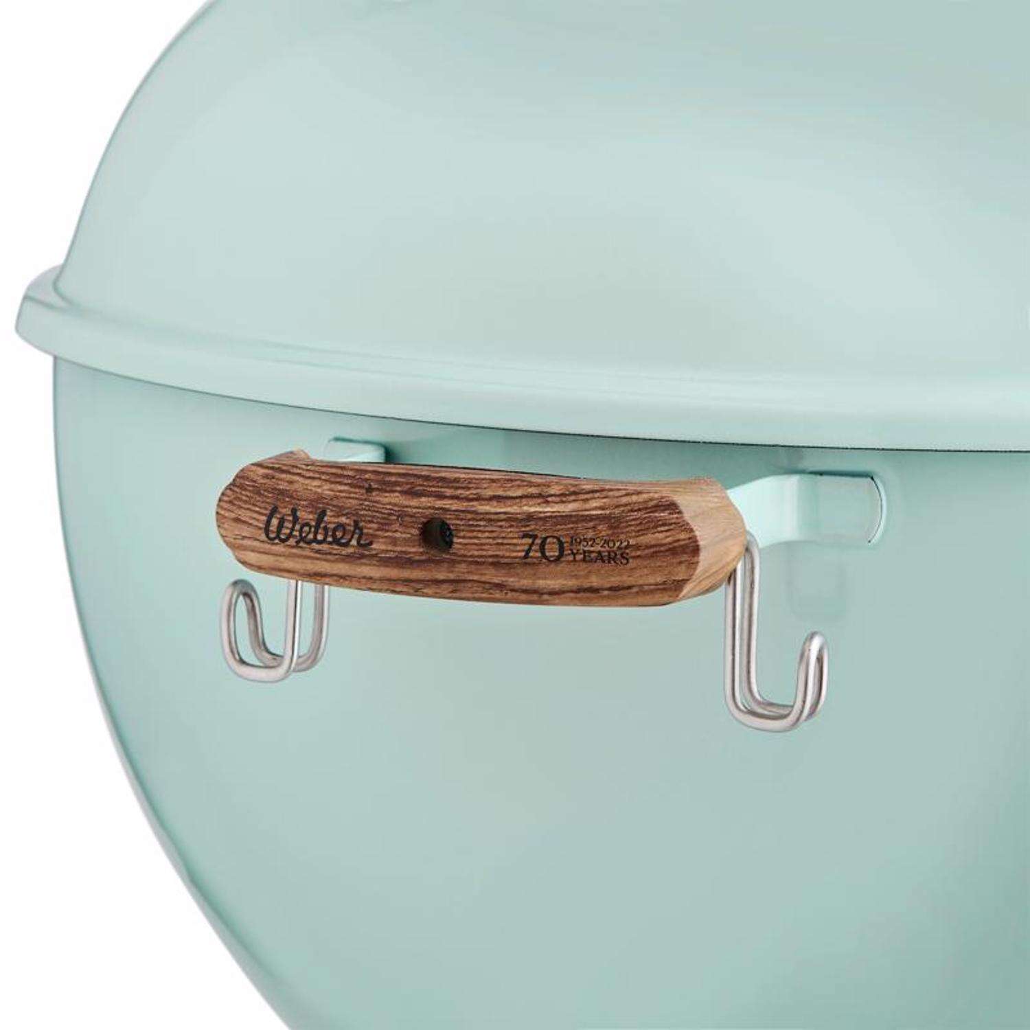 22-Inch Charcoal Grill, Blue