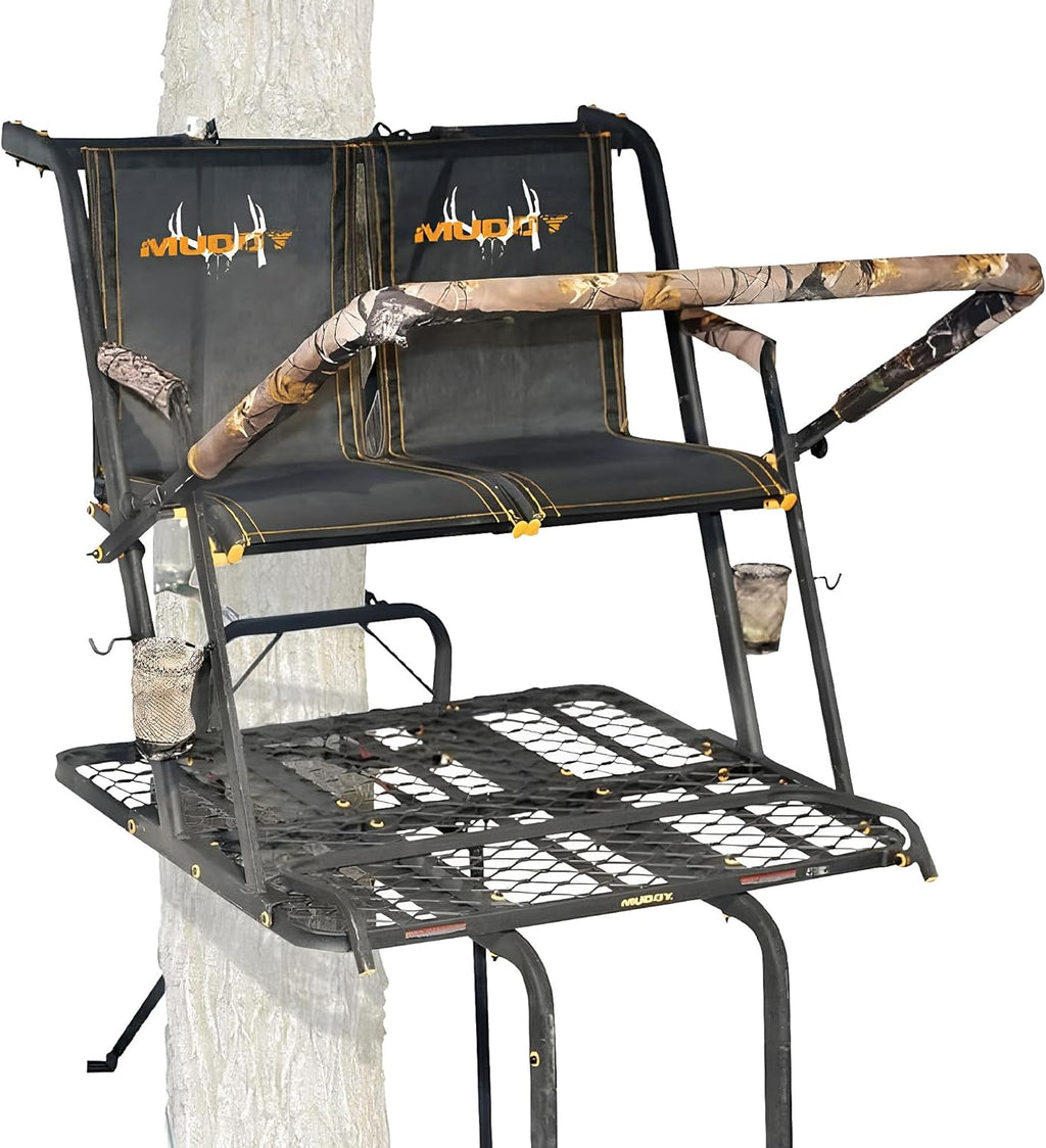 20-Foot 2-Person Ladder Tree Stand, 500-Lb. Capacity