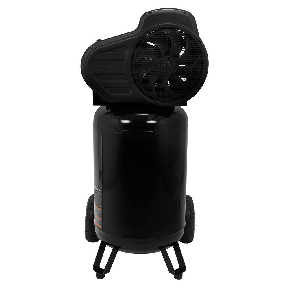 30-Gallon 175 PSI Oil-Lubricated Belt-Drive Portable Vertical Electric Air Compressor
