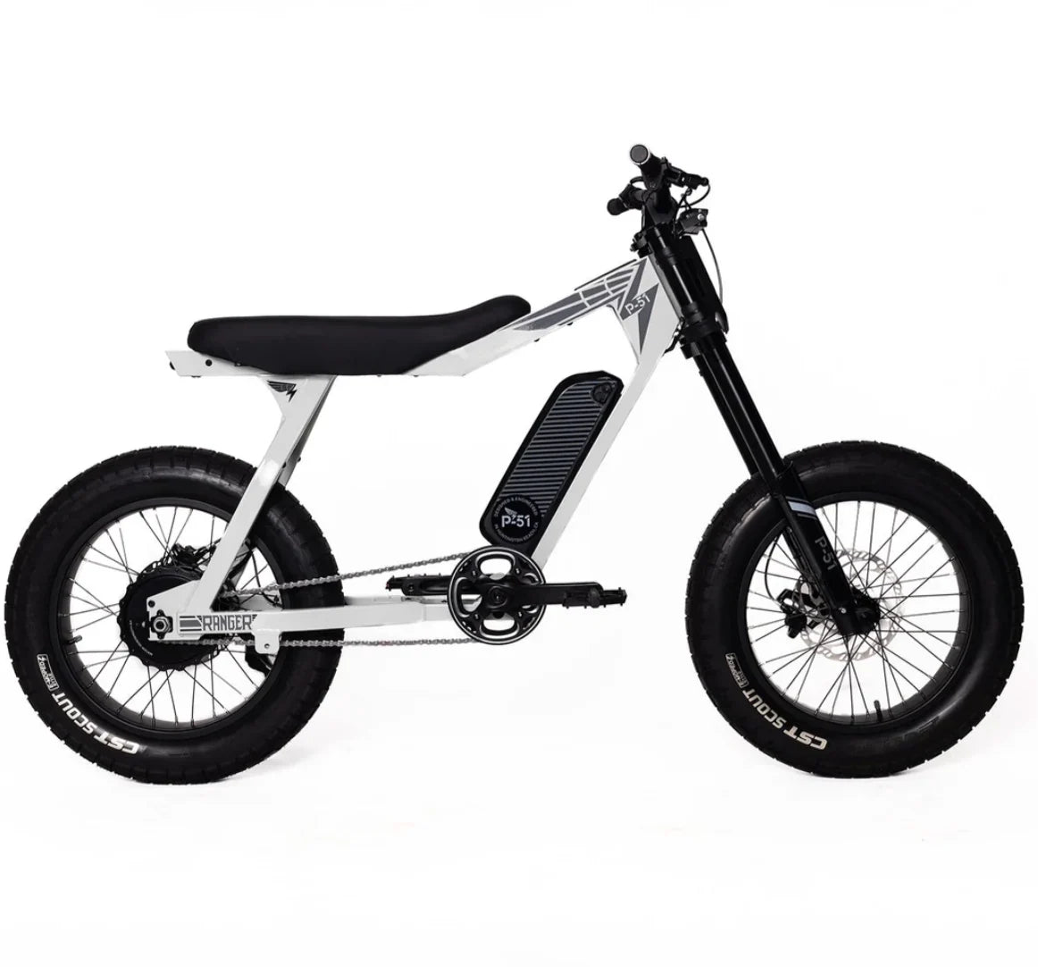P 51 Ranger Ebike Coast White