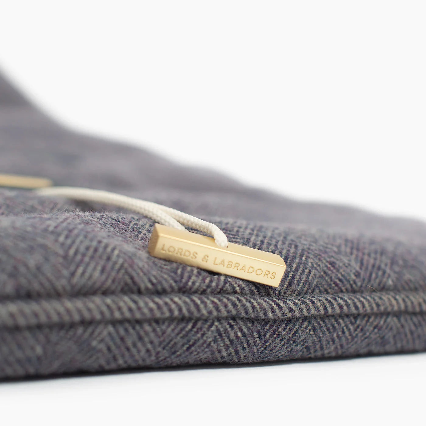 Travel Mat in Oxford Herringbone Tweed