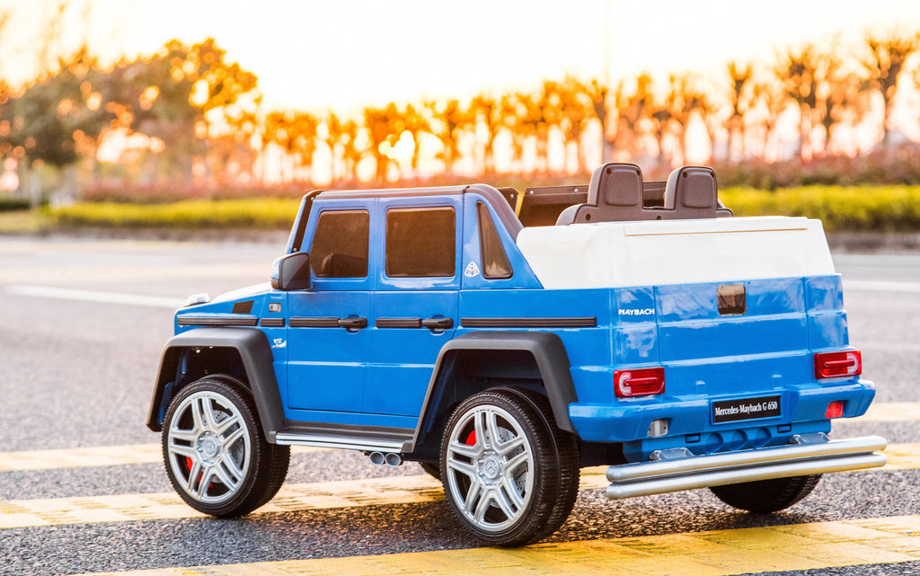 2026 Licensed 12V Mercedes Maybach G650s 4WD Kids Ride On 1 Seater Car with RC