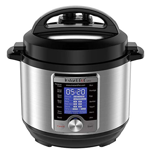 3-Quart 16-in-1 Programmable Electric Pressure Cooker with Touch Control, Stainless Steel, UL Certified