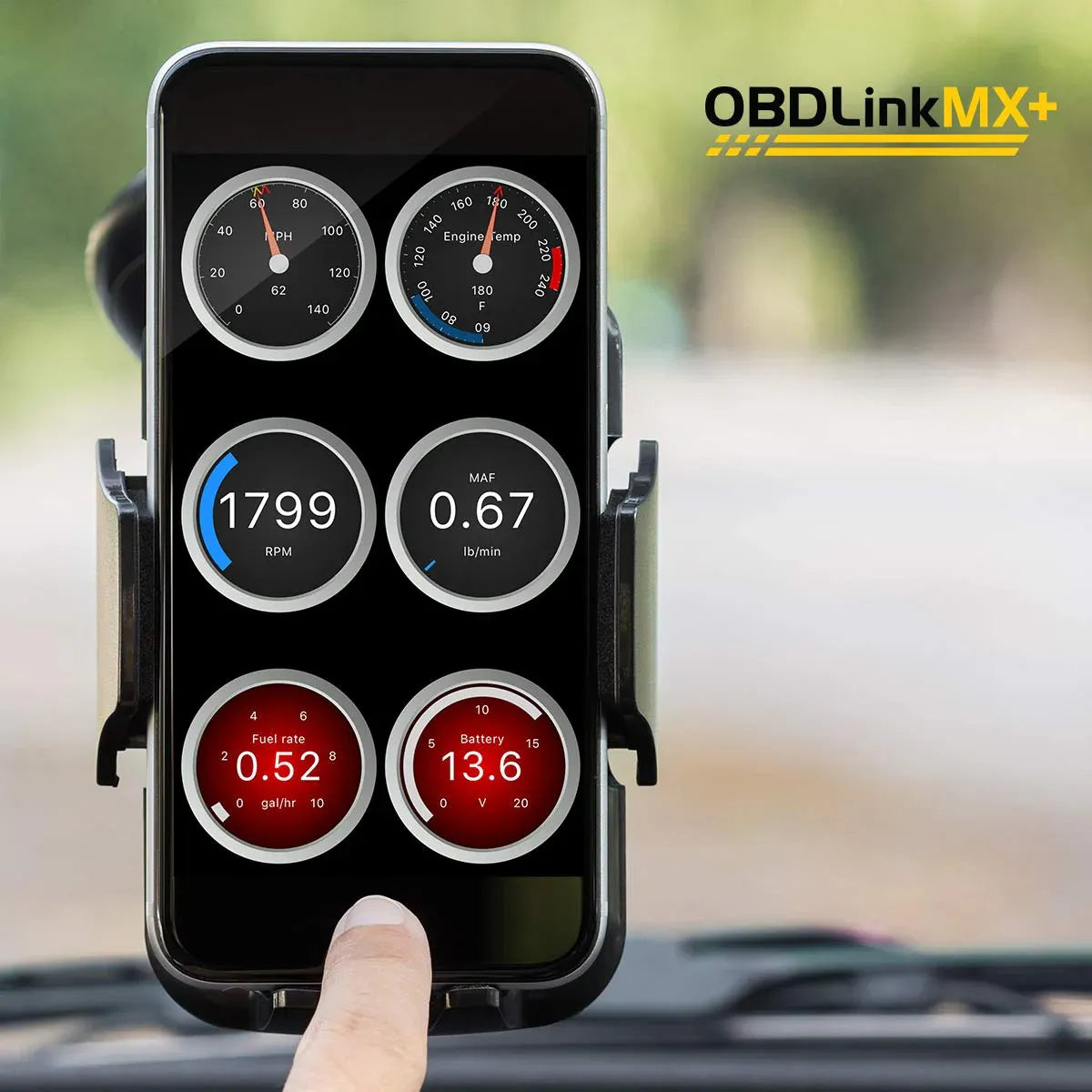 Bluetooth OBD2 Scanner for iPhone, Android and Windows