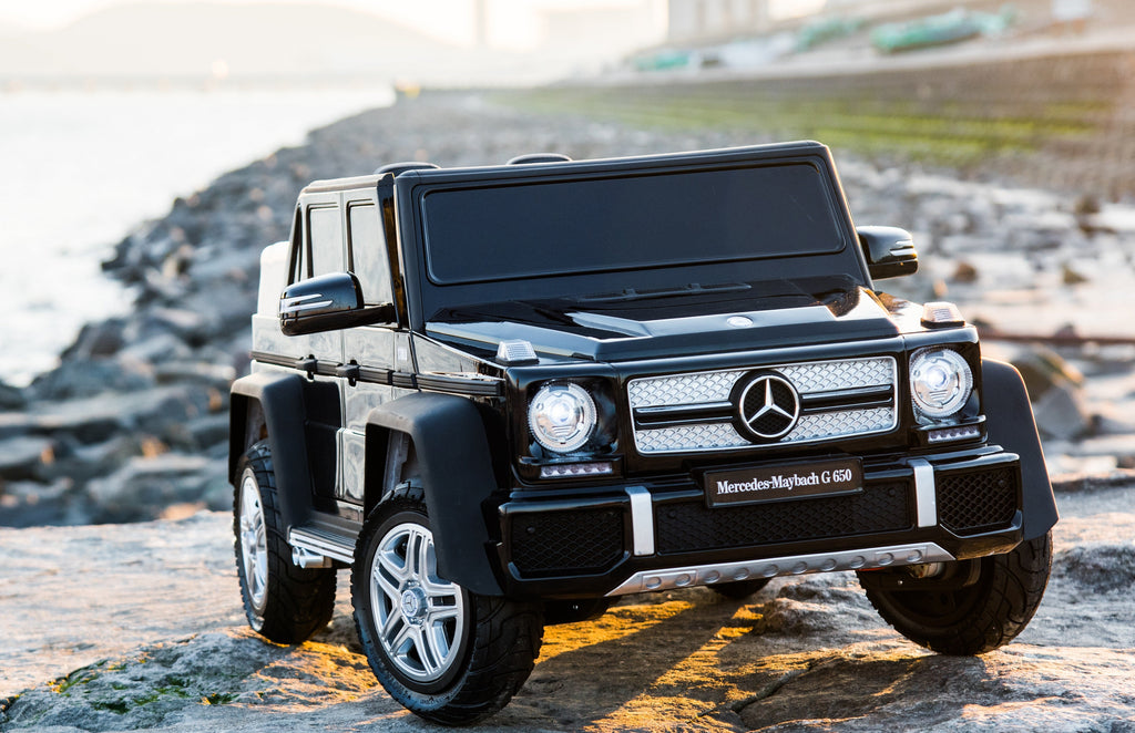 2026 Licensed 12V Mercedes Maybach G650s 4WD Kids Ride On 1 Seater Car with RC