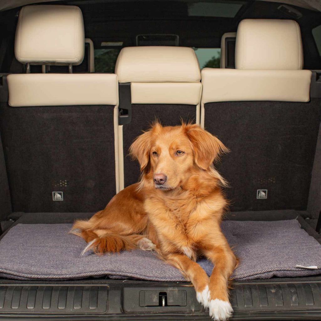 Travel Mat in Oxford Herringbone Tweed