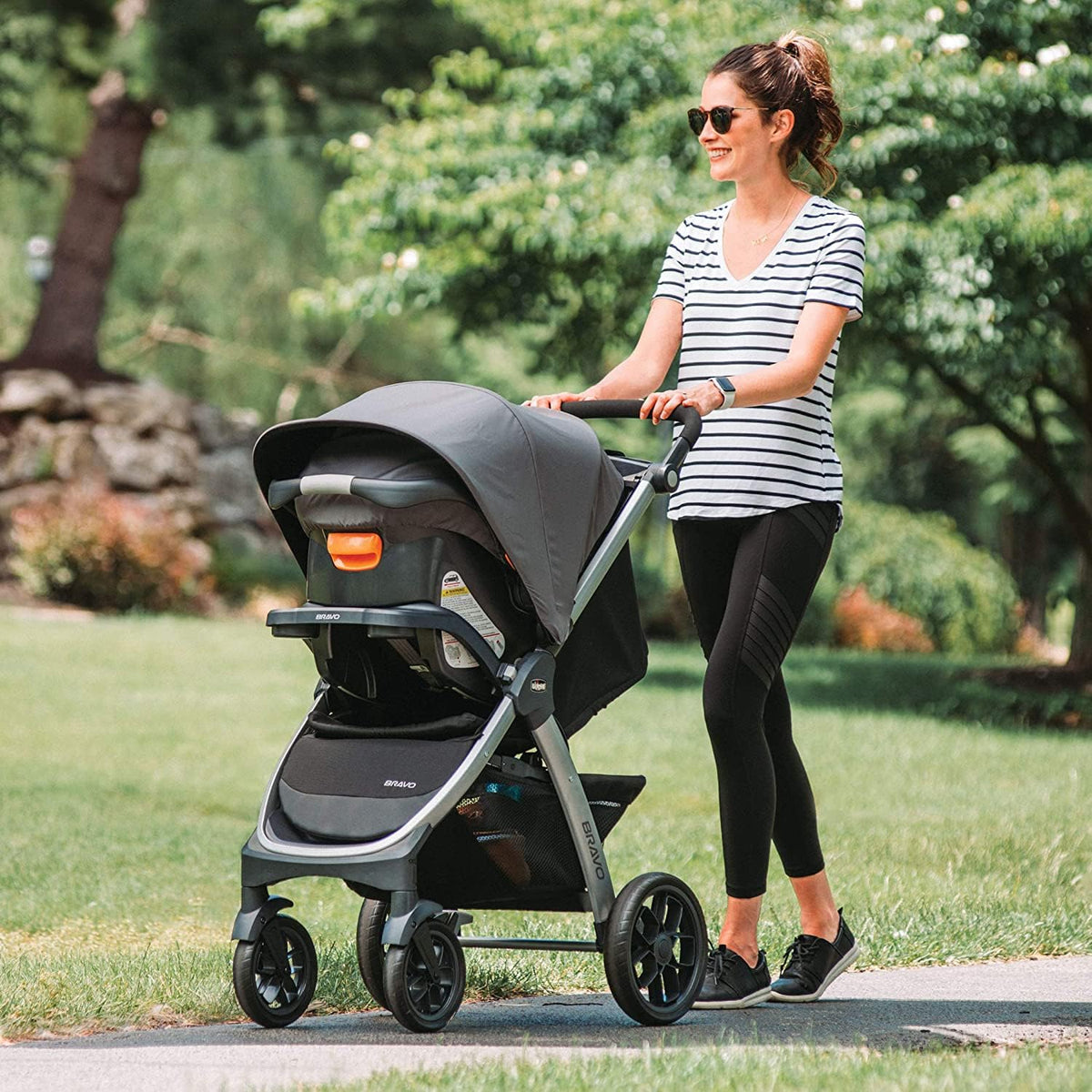 Baby Travel System with Infant Car Seat and Stroller